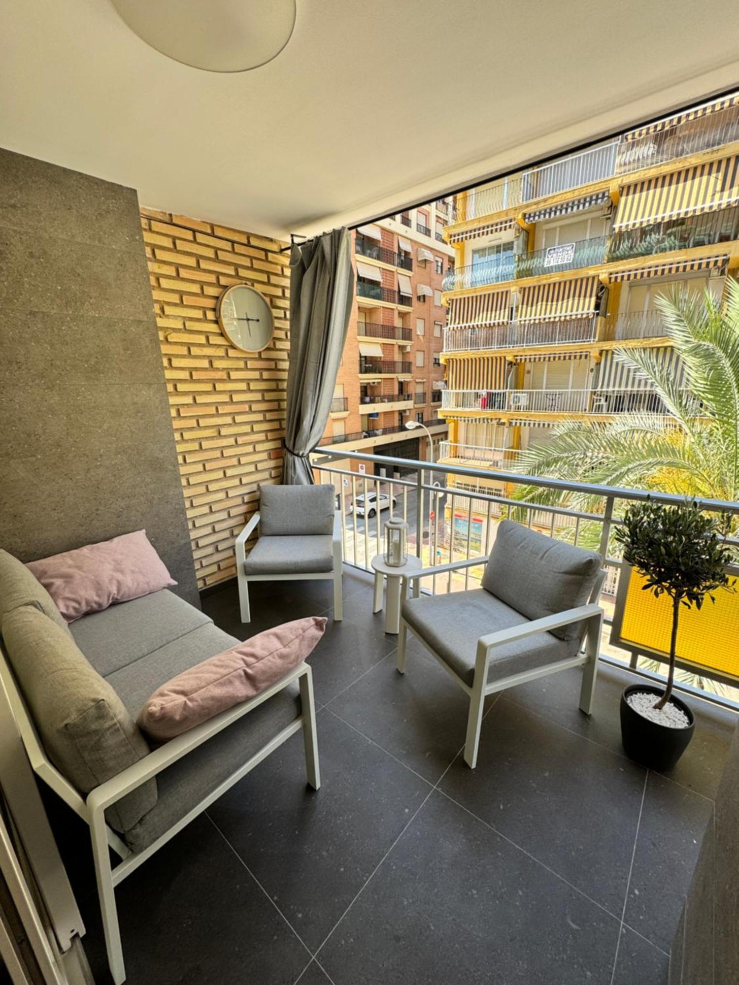 Luxury Apartment Y After Renovation In Cullera With Parking Eksteriør billede